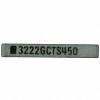CTS Resistor Products - 752103222G - RES ARRAY 5 RES 2.2K OHM 10SRT