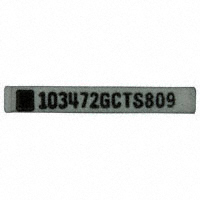 CTS Resistor Products - 752103472G - RES ARRAY 5 RES 4.7K OHM 10SRT