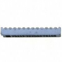 CTS Resistor Products - 752123220G - RES ARRAY 6 RES 22 OHM 12SRT