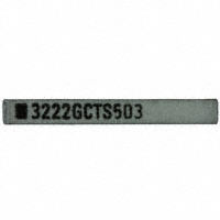 CTS Resistor Products - 752123222G - RES ARRAY 6 RES 2.2K OHM 12SRT