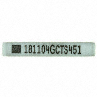 CTS Resistor Products - 752181104G - RES ARRAY 16 RES 100K OHM 18DRT