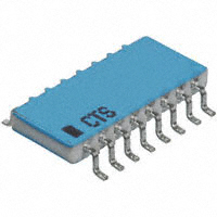 CTS Resistor Products - 767163124GP - RES ARRAY 8 RES 120K OHM 16SOIC