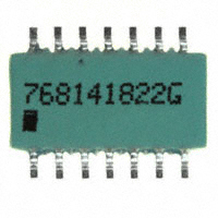 CTS Resistor Products - 768141822G - RES ARRAY 13 RES 8.2K OHM 14SOIC