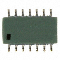 CTS Resistor Products - 768143121G - RES ARRAY 7 RES 120 OHM 14SOIC