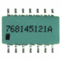 CTS Resistor Products - 768145121A - RES NTWRK 24 RES MULT OHM 14SOIC