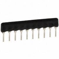CTS Resistor Products - 770101222P - RES ARRAY 9 RES 2.2K OHM 10SIP