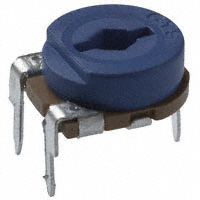 CTS Electrocomponents - 262UR502B - TRIMMER 5K OHM 0.15W TH