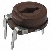 CTS Electrocomponents - 262UR504B - TRIMMER 500K OHM 0.15W TH