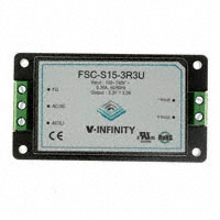 CUI Inc. - FSC-S15-3R3U - AC/DC CONVERTER 3.3V 15W