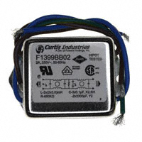 Curtis Industries - F1399BB02 - LINE FILTER 250VAC 2A CHASS MNT