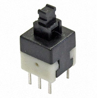 CW Industries - GPBS-800N - SWITCH PUSHBUTTON DPDT 0.1A 30V