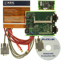 Maxim Integrated - DS80C400-KIT - EVAL KIT FOR DS80C400