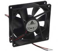 Delta Electronics - AFB0924VH - FAN AXIAL 92X25.4MM 24VDC WIRE