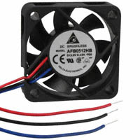 Delta Electronics - AFB0512HB-F00 - FAN AXIAL 50X15MM 12VDC WIRE