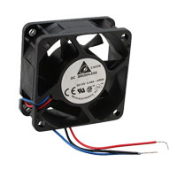 Delta Electronics - AFB0612EH-AR00 - FAN AXIAL 60X25.4MM 12VDC WIRE