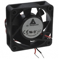 Delta Electronics - AFB0612HHD - FAN AXIAL 60X20MM 12VDC WIRE