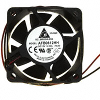 Delta Electronics - AFB0612HH-TA50 - FAN AXIAL 60X25.4MM 12VDC WIRE