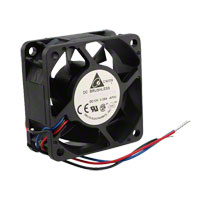 Delta Electronics - AFB0612VH-AF00 - FAN AXIAL 60X25.4MM 12VDC WIRE