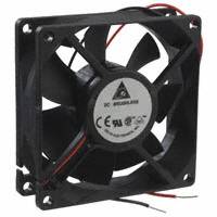 Delta Electronics - AFB0824HH - FAN AXIAL 80X25.4MM 24VDC WIRE