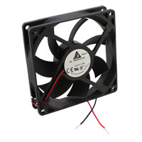 Delta Electronics - AFB0924LD - FAN AXIAL 92X20MM 24VDC WIRE