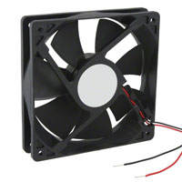 Delta Electronics - AFB1224VH - FAN AXIAL 120X25.4MM 24VDC WIRE