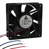 Delta Electronics - AFB1212SHE-R00 - FAN AXIAL 120X38MM 12VDC WIRE