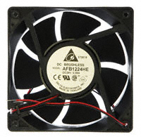 Delta Electronics - AFB1224HE - FAN AXIAL 120X38MM 24VDC WIRE