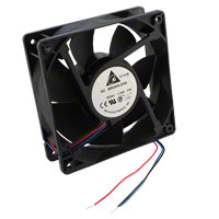 Delta Electronics - AFB1224HE-F00 - FAN AXIAL 120X38MM 24VDC WIRE