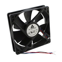 Delta Electronics - AFB1224HH-BF00 - FAN AXIAL 120X25.4MM 24VDC WIRE