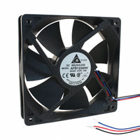 Delta Electronics - AFB1224HH-F00 - FAN AXIAL 120X25.4MM 24VDC WIRE