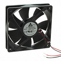 Delta Electronics - AFB1224M - FAN AXIAL 120X25.4MM 24VDC WIRE