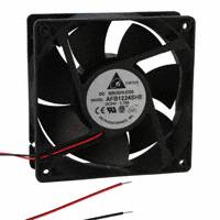 Delta Electronics - AFB1224SHE - FAN AXIAL 120X38MM 24VDC WIRE