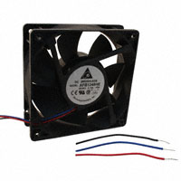 Delta Electronics - AFB1248HE-F00 - FAN AXIAL 120X38MM 48VDC WIRE