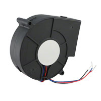 Delta Electronics - BFB1012H-F00 - FAN BLOWER 97.2X33MM 12VDC WIRE