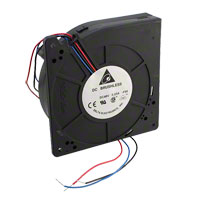 Delta Electronics - BFB1248H-F00 - FAN BLOWER 120X32MM 48VDC WIRE