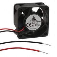Delta Electronics - EFB0412HHD - FAN AXIAL 40X20MM 12VDC WIRE