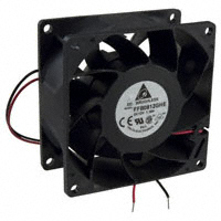 Delta Electronics - FFB0812GHE - FAN AXIAL 80X38MM 12VDC WIRE