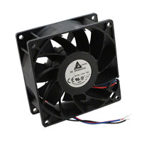 Delta Electronics - FFB0912HHE-R00 - FAN AXIAL 92X92X38MM 12V WIRE