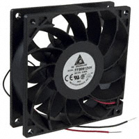 Delta Electronics - FFB0912VH - FAN AXIAL 92X25.4MM 12VDC WIRE