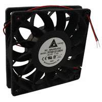 Delta Electronics - FFB1212EH - FAN AXIAL 120X25.4MM 12VDC WIRE