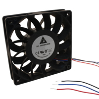 Delta Electronics - FFB1224EH-F00 - FAN AXIAL 120X25.4MM 24VDC WIRE