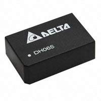 Delta Electronics - DH06D2412A - DCDC CONVERTER +/-12VOUT 6W