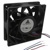 Delta Electronics - PFR1212DHE-F00 - FAN AXIAL 120X38MM 12VDC WIRE