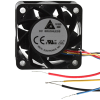 Delta Electronics - THA0412AD - FAN AXIAL 40X20MM 12VDC WIRE