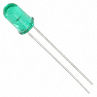 Dialight - 5219251F - LED GREEN CLEAR 5MM ROUND T/H