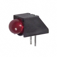 Dialight - 5500407F - LED 5MM RT ANGLE RED PC MNT