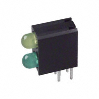 Dialight - 5530132 - LED 2HI 3MM YEL OVER GREEN PC MN