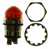Dialight - 5563104304 - LED 1" DOMED RED PANEL MOUNT