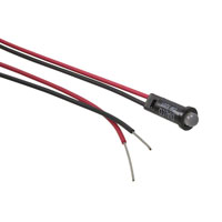 Dialight - 5580101023F - LED PMI SNAP-IN RED PVC FREE
