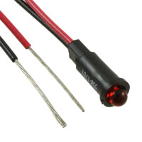 Dialight - 5581701003F - LED PMI SNAP-IN 660NM RED .156"